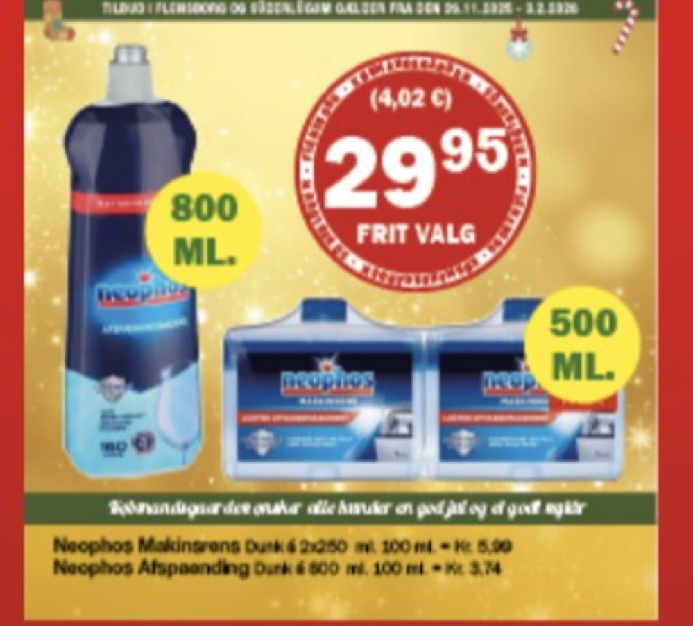 Neophos, Afspændingsmiddel