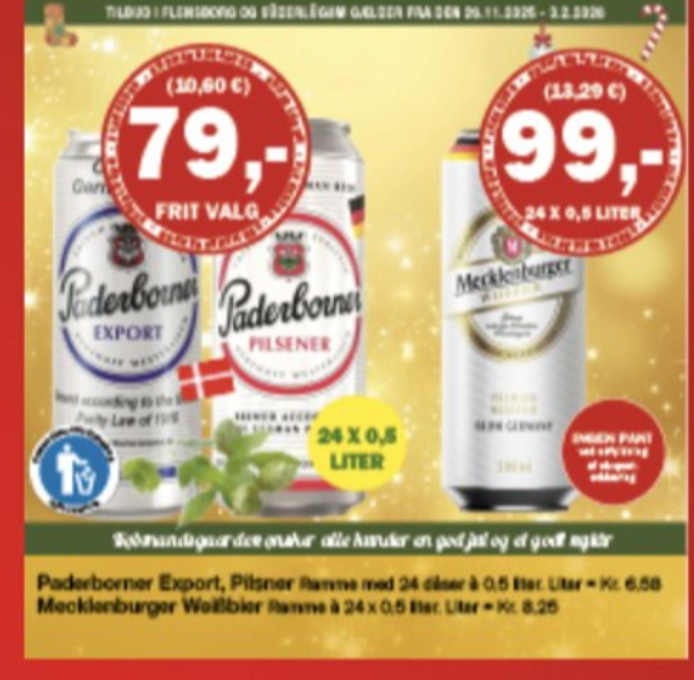 Paderborner Export, Øl 24 pk.