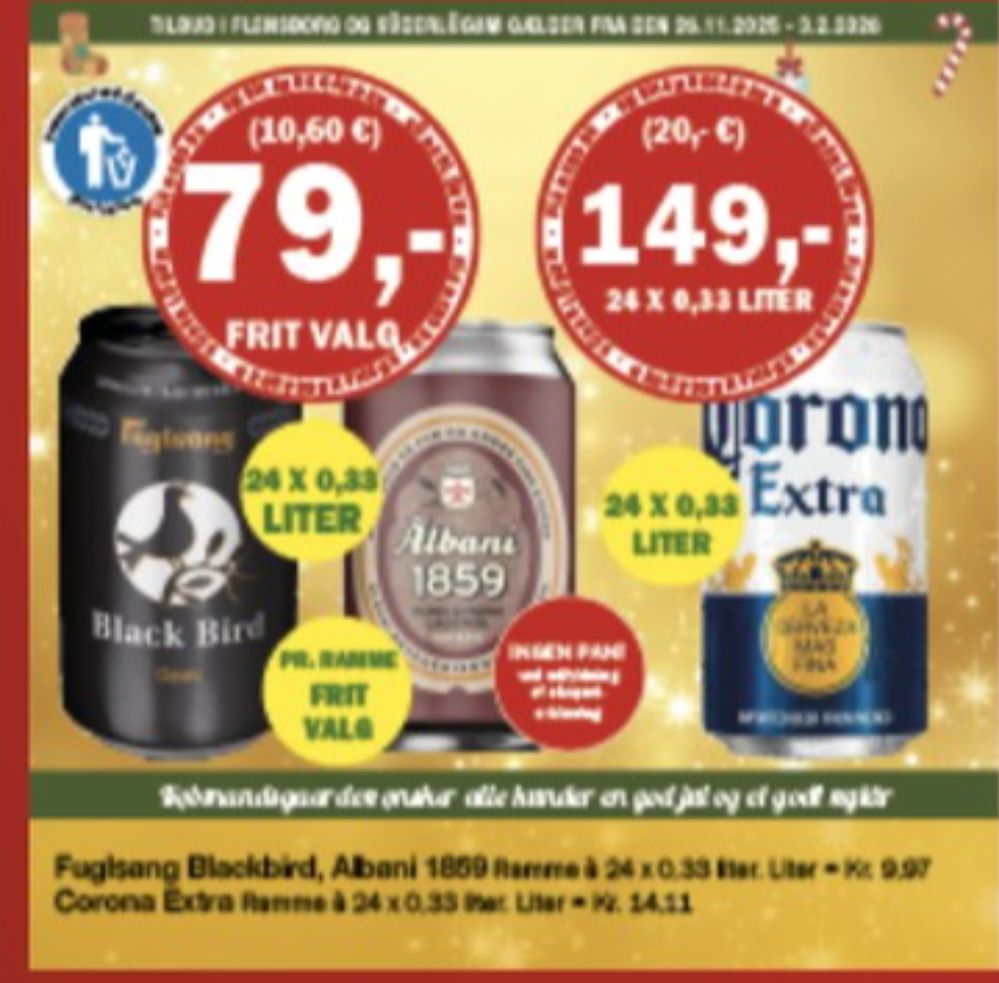 Albani 1859, Øl 24 pk.