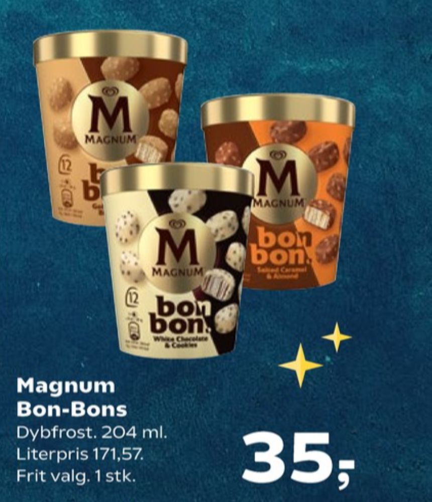 Frisko Magnum, Bon Bon Salted Caramel & Almond Is