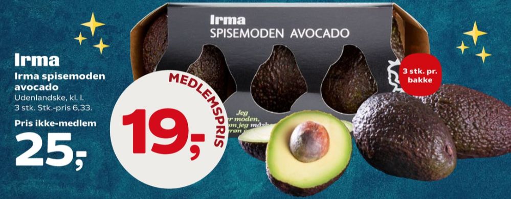 Irmas, Avocado