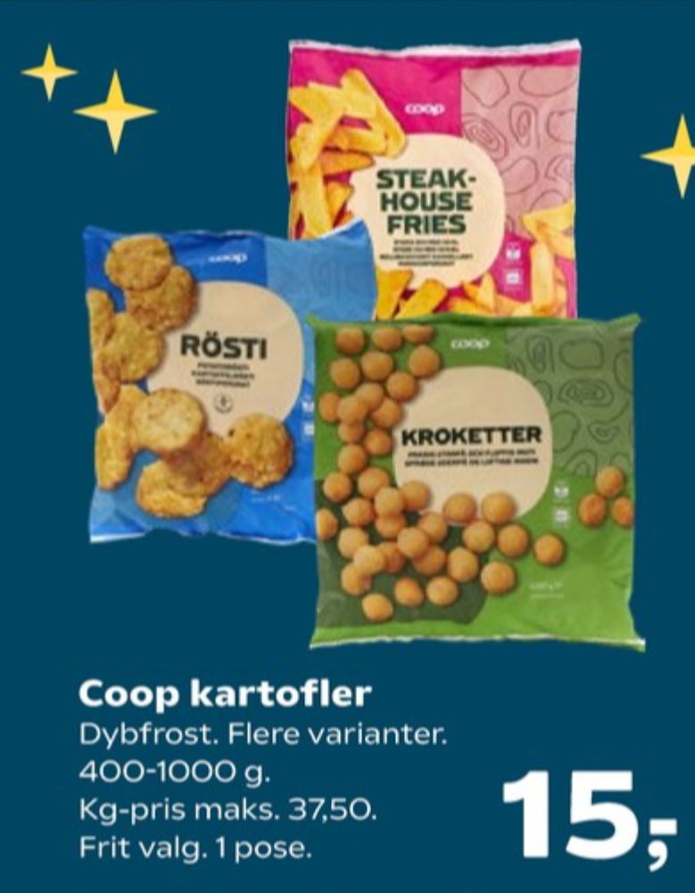 Coop, Steakhouse fries