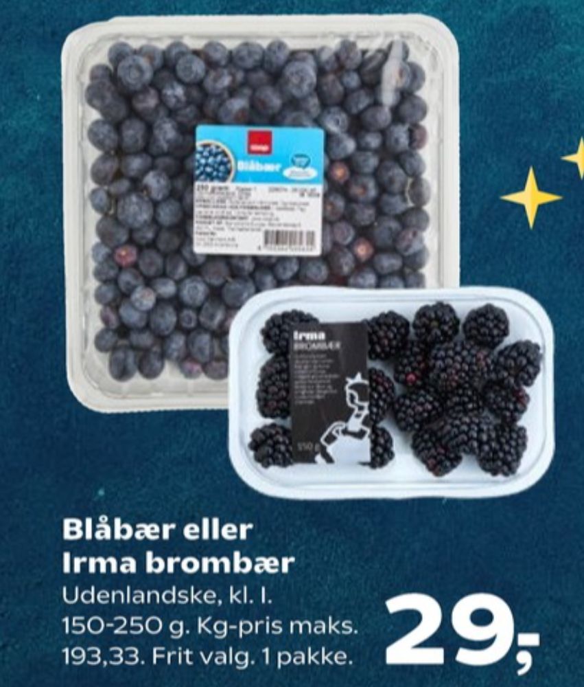 Coop, Blåbær