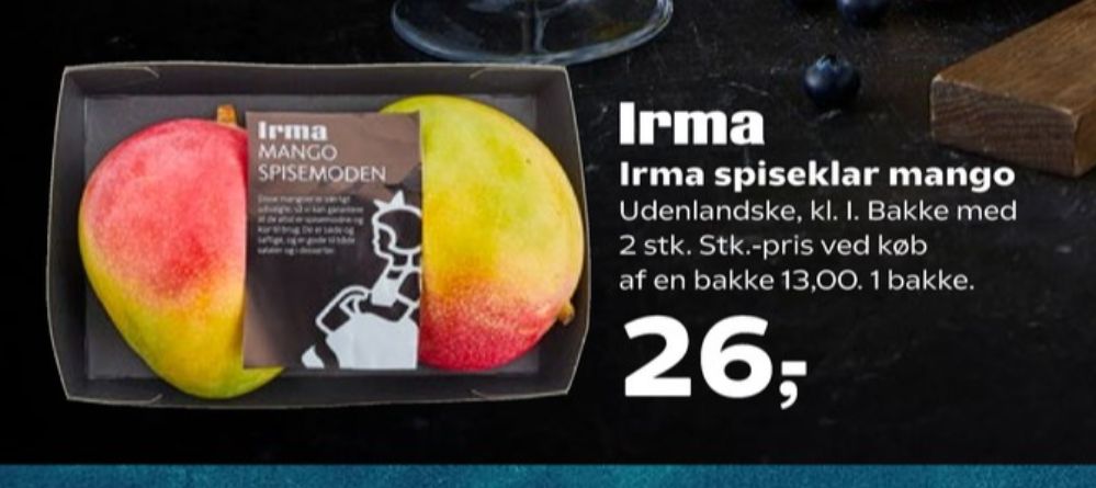 Irmas, Mango