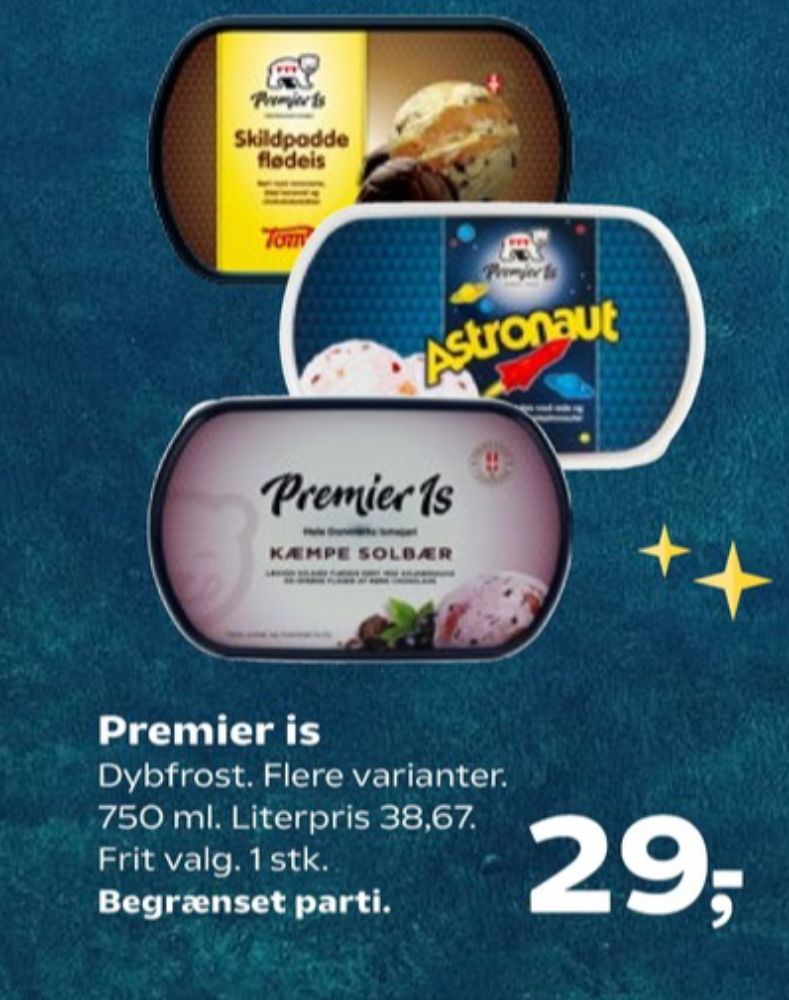 Premier, Toms Skildpadde is