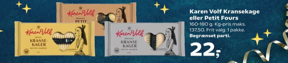 Karen Volf, Kransekage Gigant