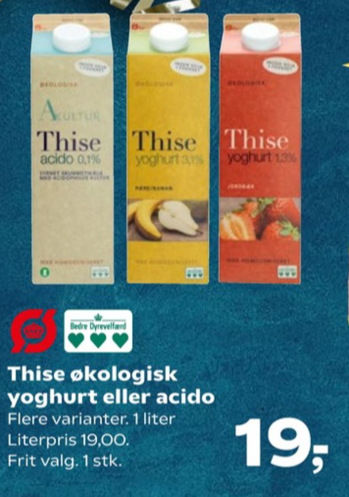Thise, Pære & Banan Yoghurt 