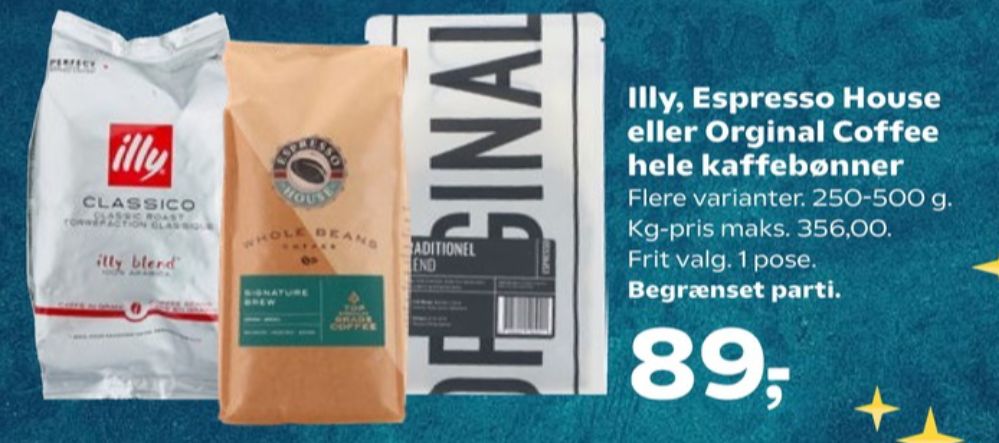 Original Coffee Traditionel Blend, Kaffebønner