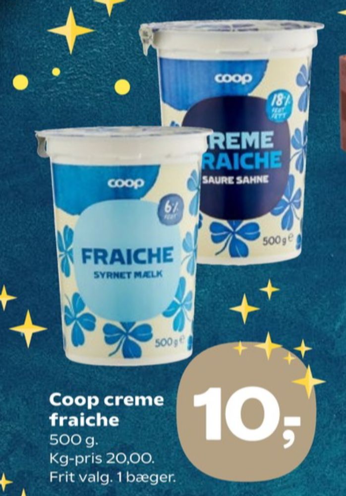 Coop, Creme Fraiche 6%