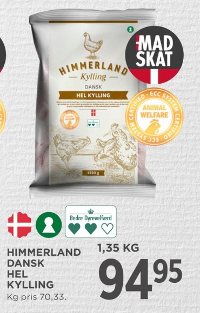 Himmerland Kylling, Kylling
