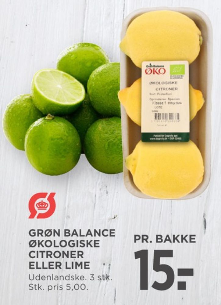 Grøn Balance, Lime