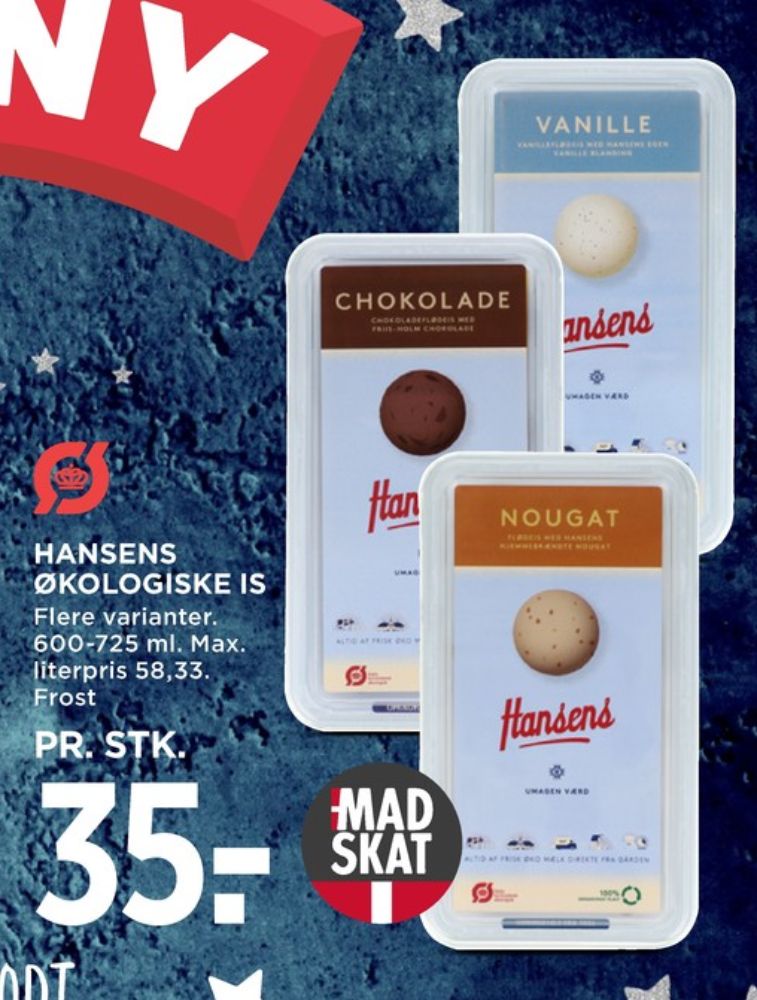 Hansens, Chokolade is
