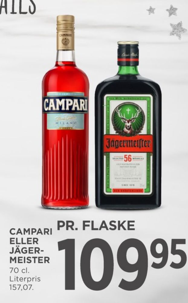 Campari, Bitter