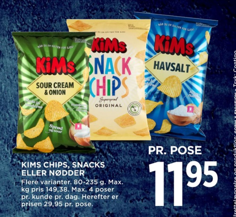 Kims, Havsalt Chips