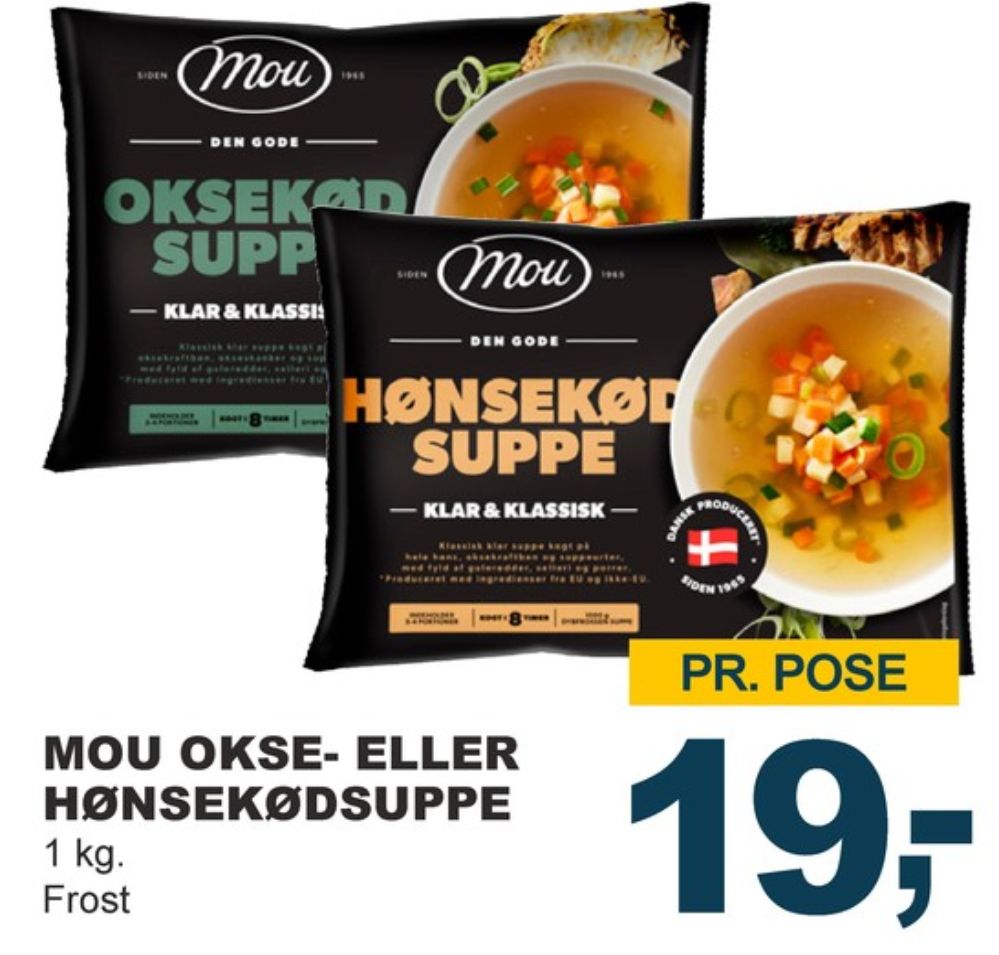 Mou Klar & Klassisk, Hønsekødssuppe