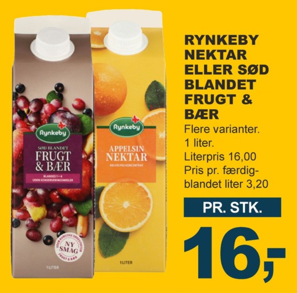 Rynkeby, Frugt & Bær 