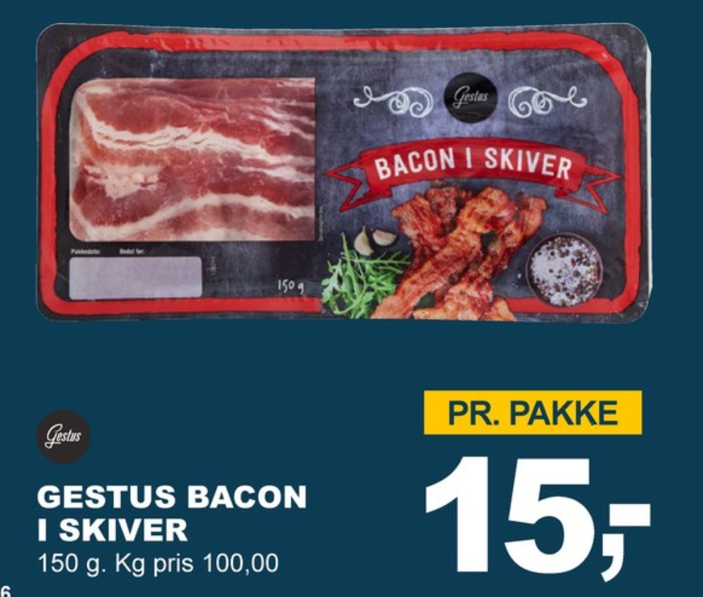 Gestus, Baconskiver