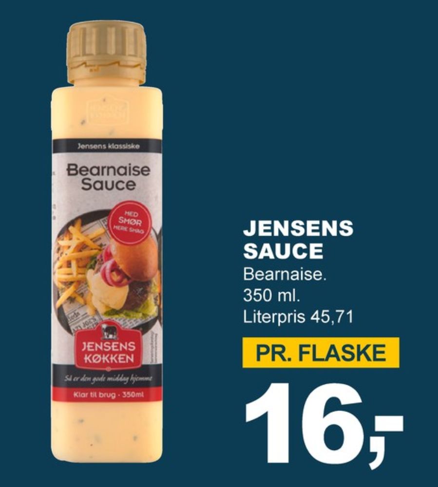 Jensens Køkken, Bearnaisesauce