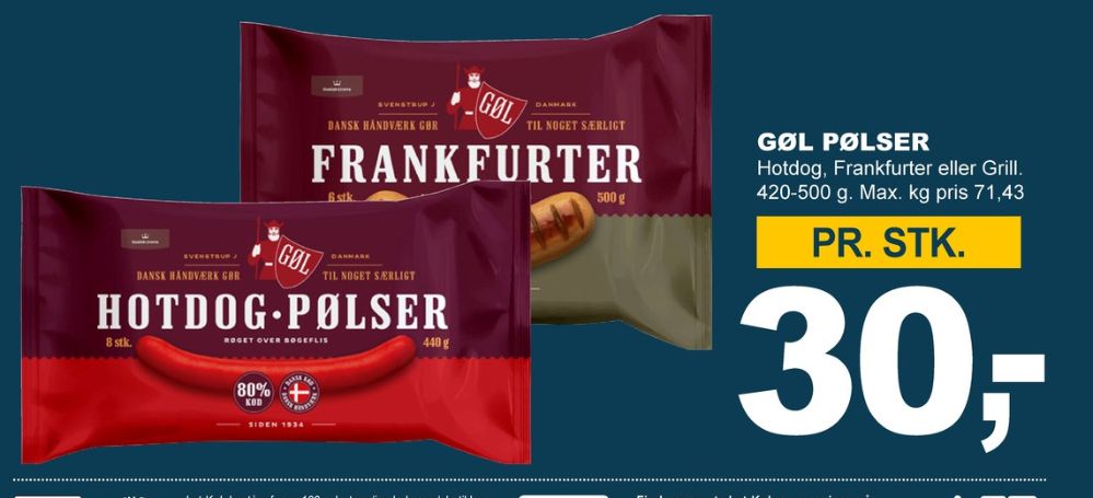 Gøl, Frankfurter
