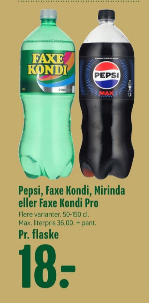 Mirinda, Appelsinsodavand