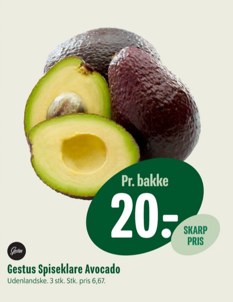 Gestus, Avocado