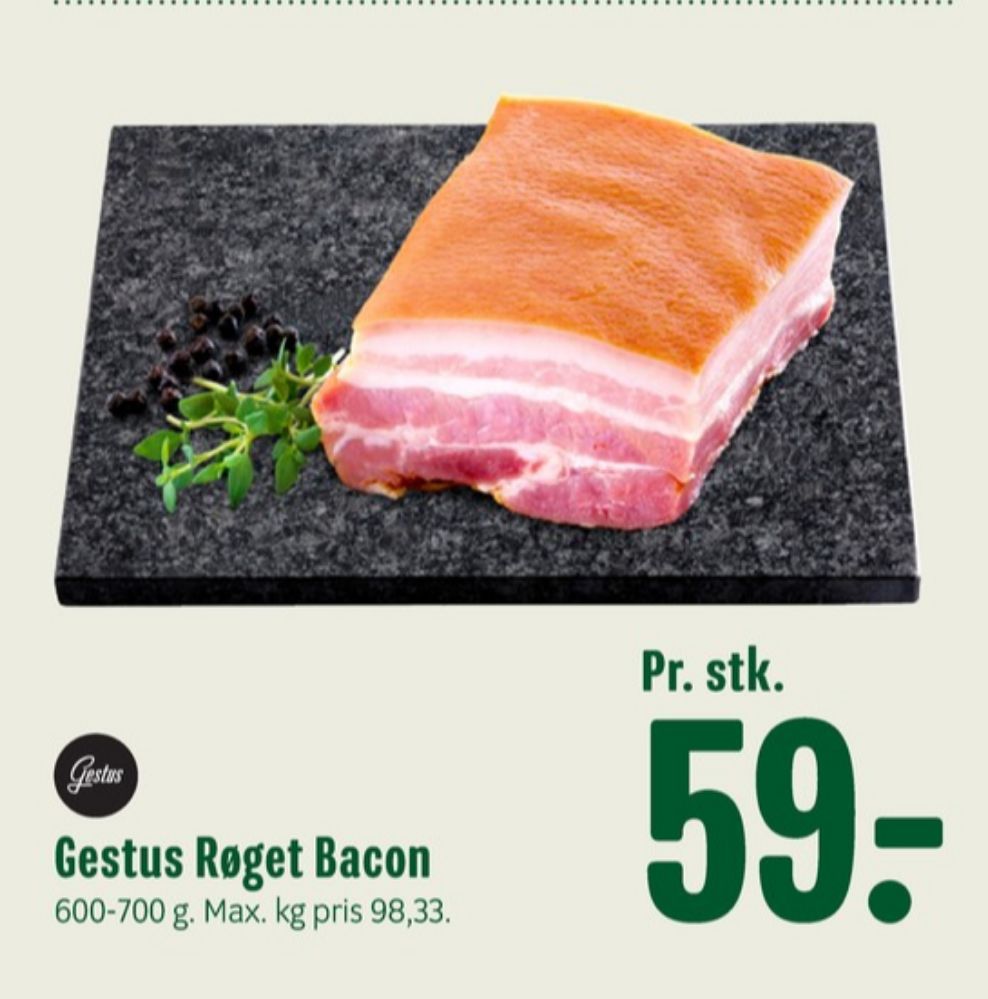 Gestus, Bacon