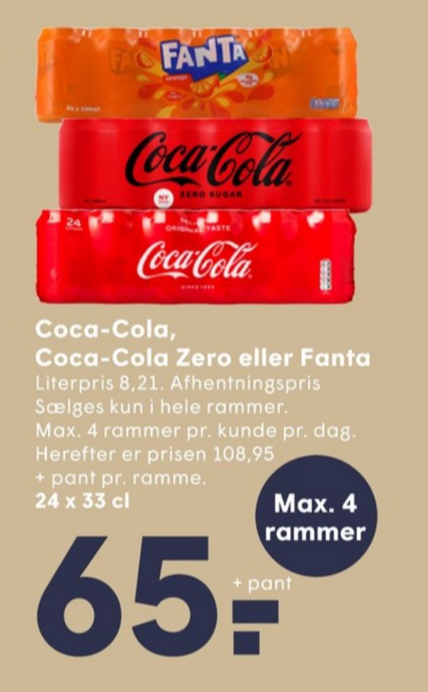 Coca Cola, Cola 24 pk.