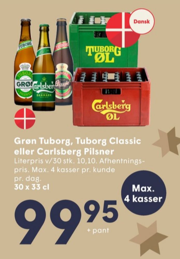 Tuborg Grøn, Øl