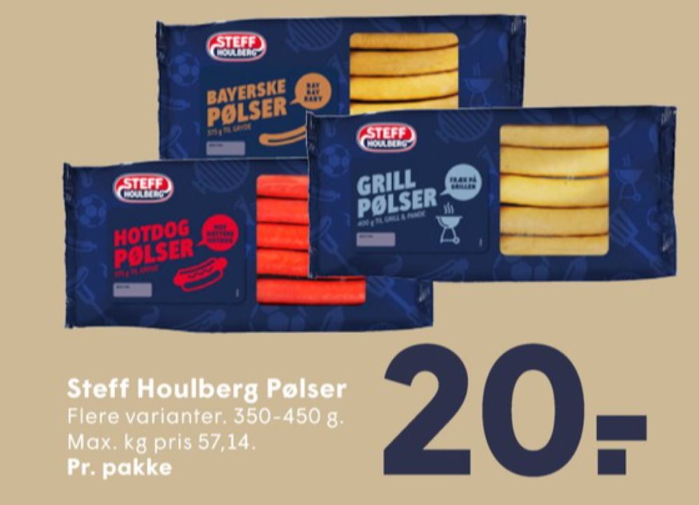 Steff Houlberg, Grillpølser