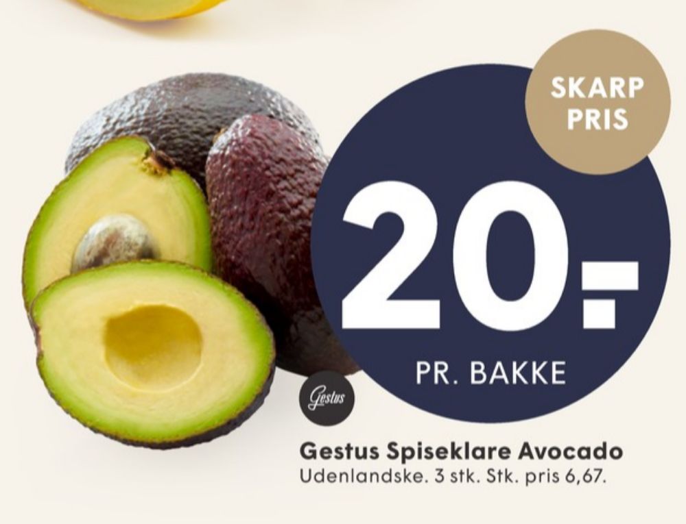 Gestus, Avocado