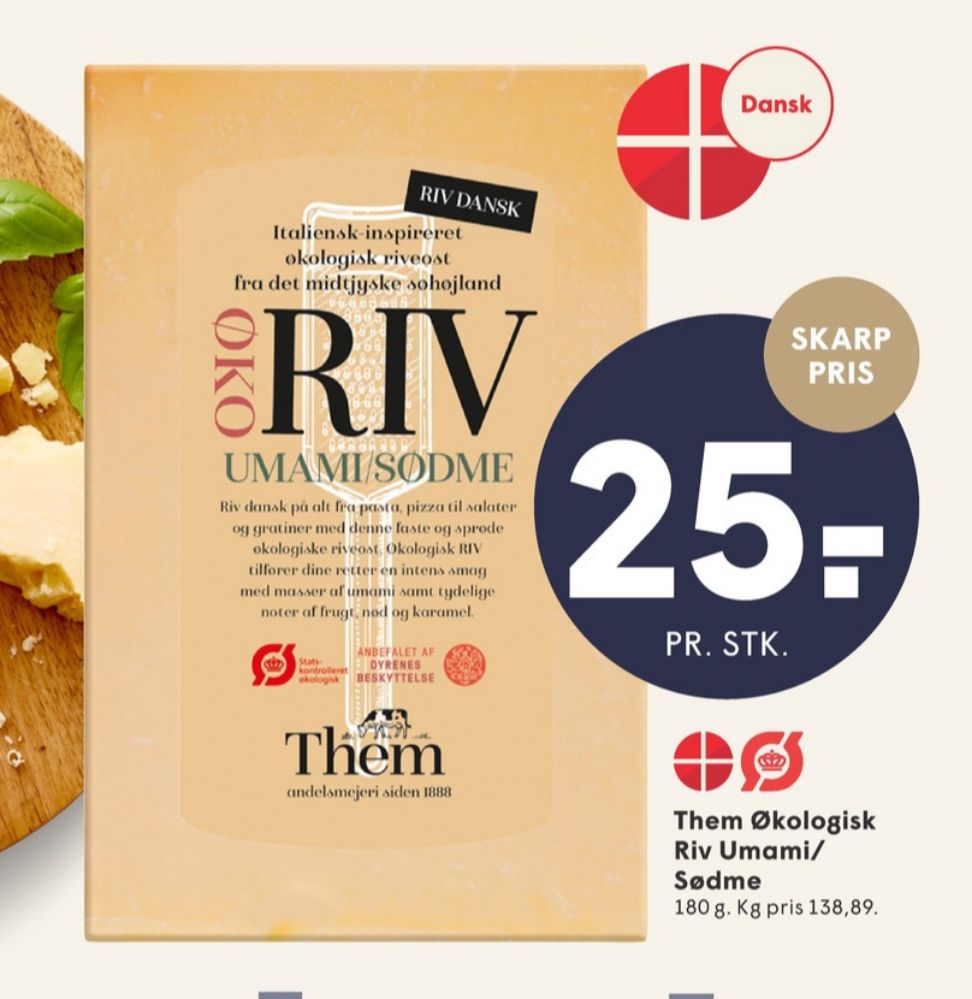 Them Ost Riv Umami, Skæreost