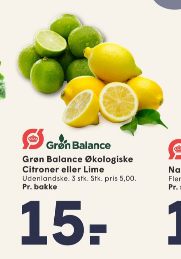 Grøn Balance, Citroner