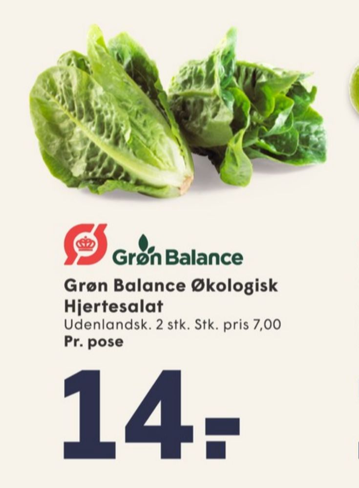 Grøn Balance, Hjertesalat