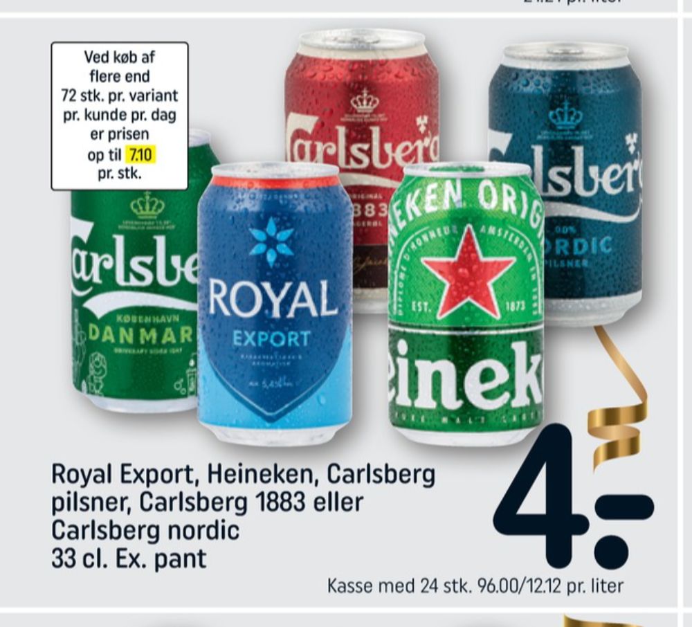 Carlsberg Pilsner, Øl