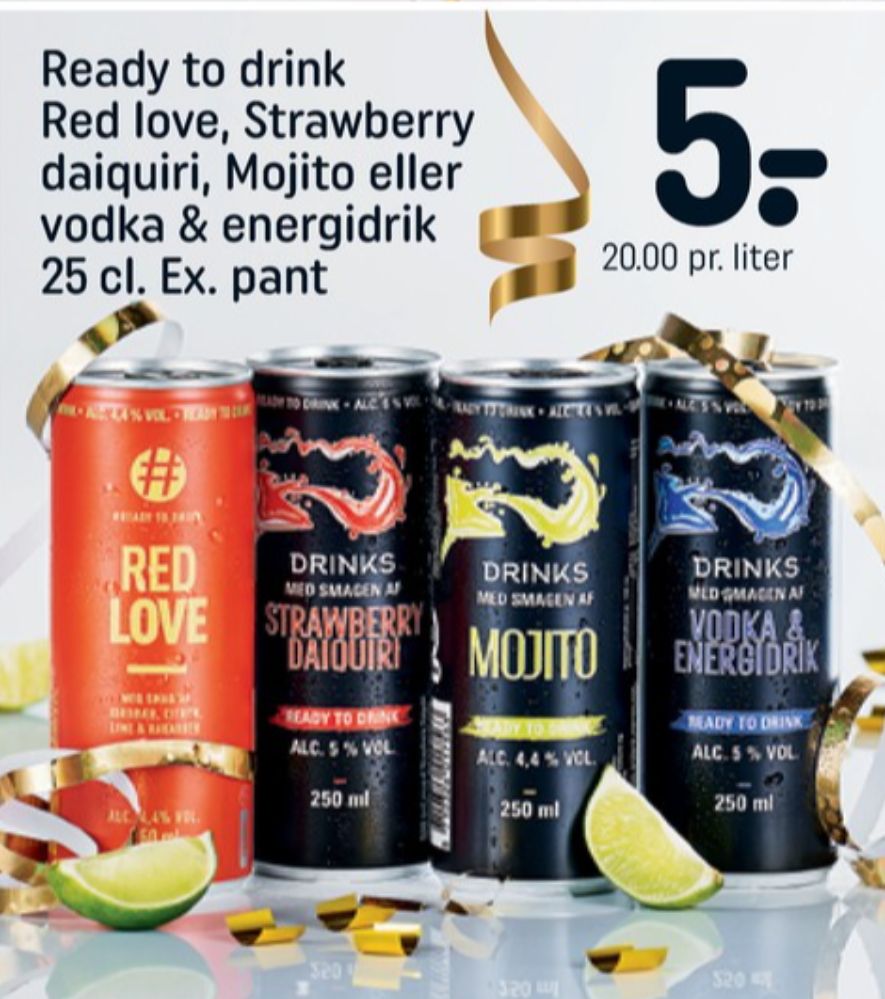 Vodka & Energidrik