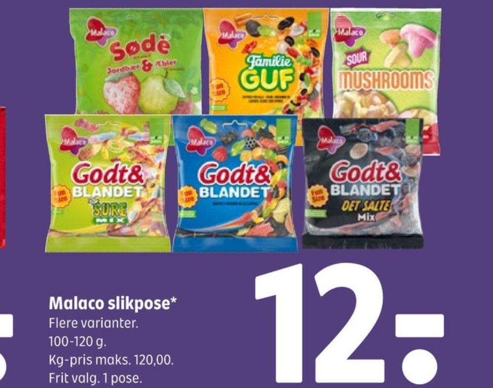 Malaco Familie Guf, Slikposer