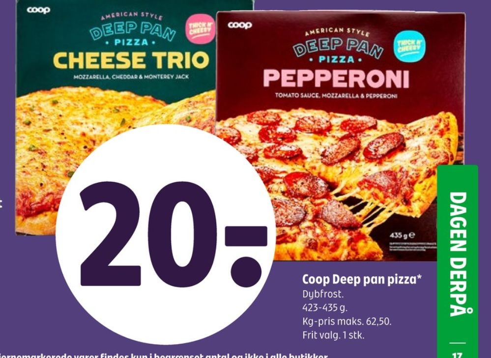 Coop, Pepperoni Pizza