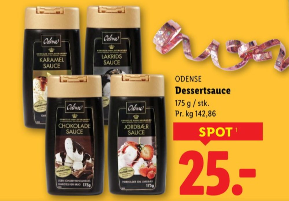 Odense, Chokoladesauce