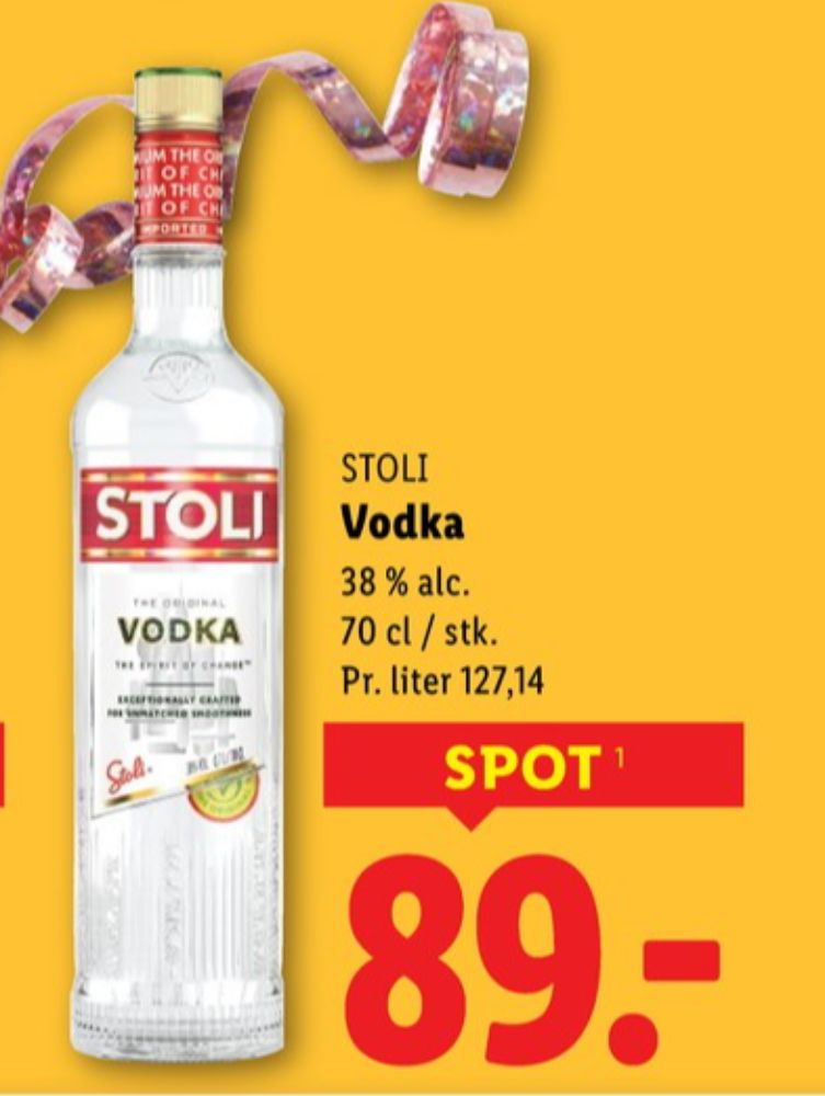 Stoli, Vodka