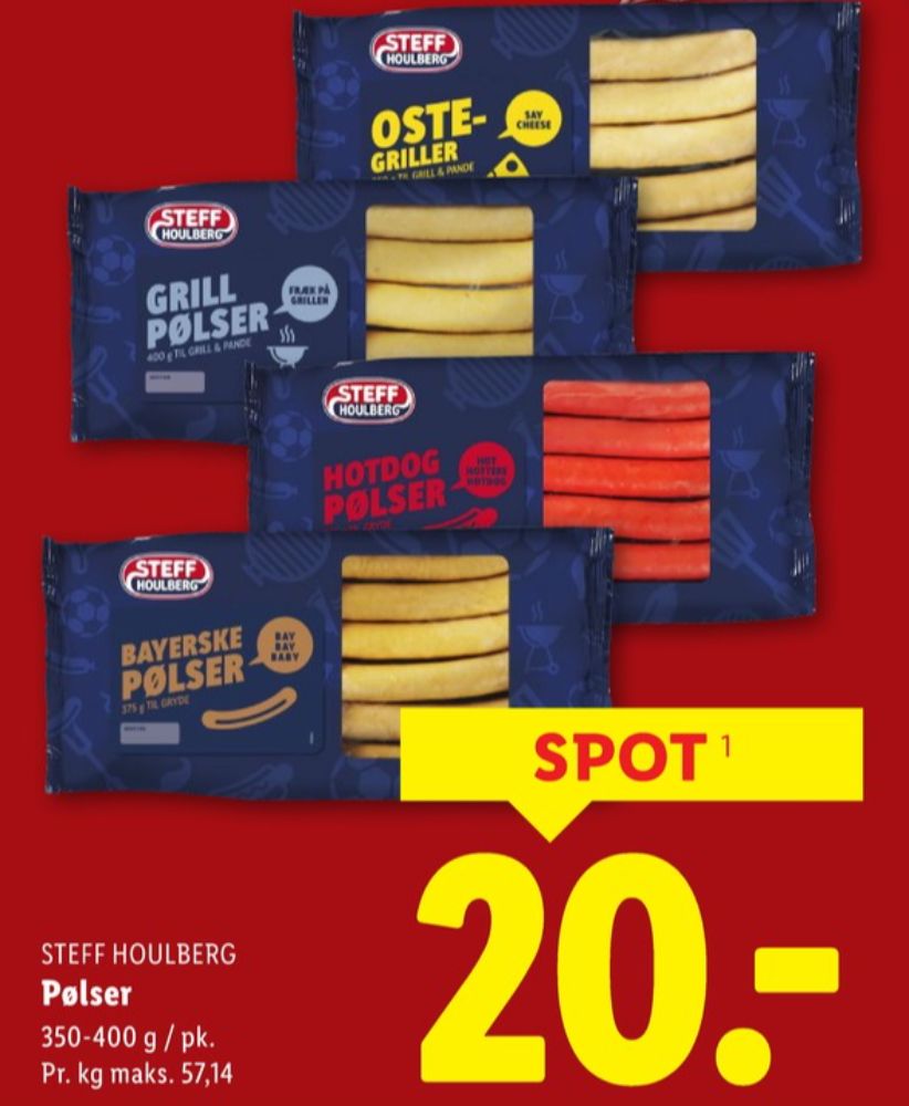 Steff Houlberg, Grillpølser