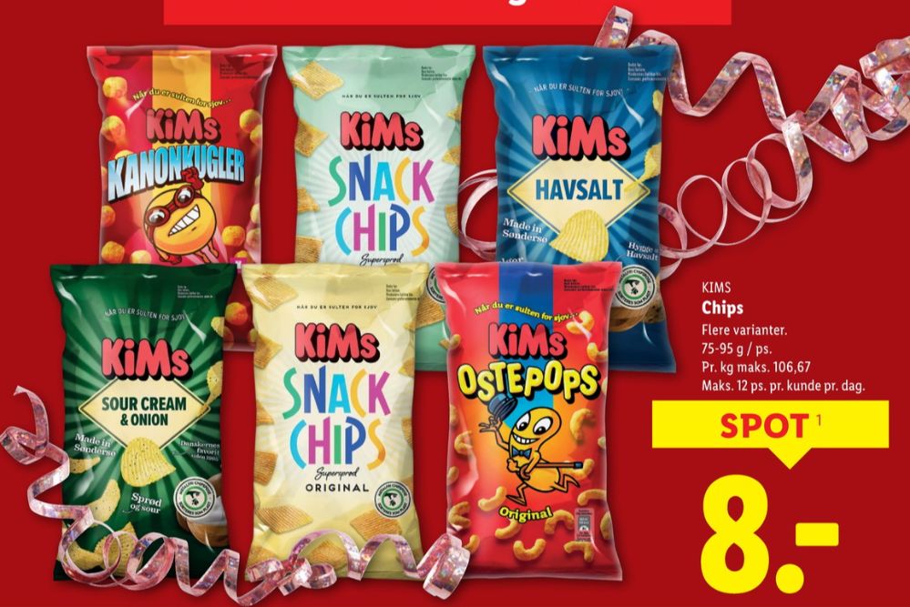 Kims, Havsalt Chips