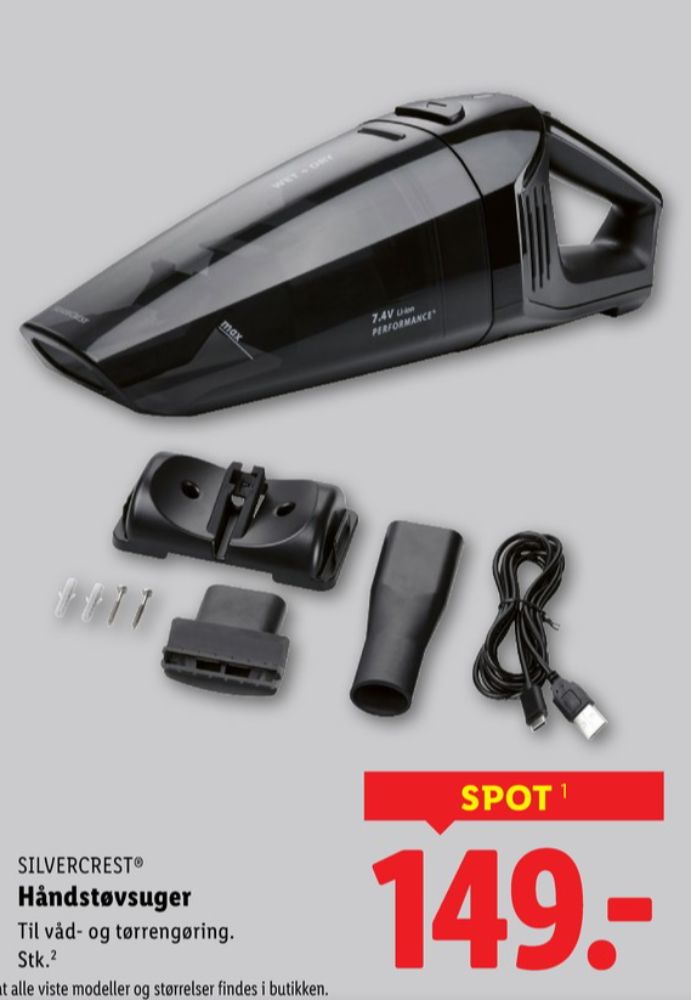 SilverCrest, Håndstøvsuger