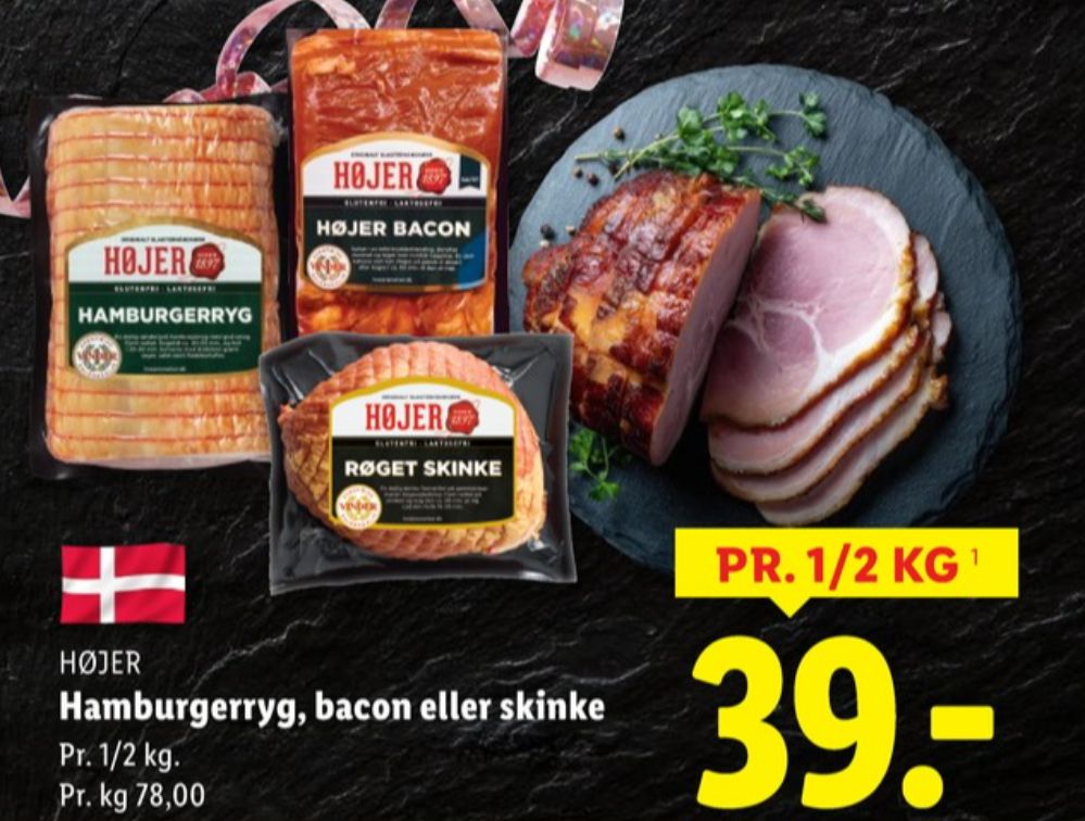Højer Pølser, Bacon