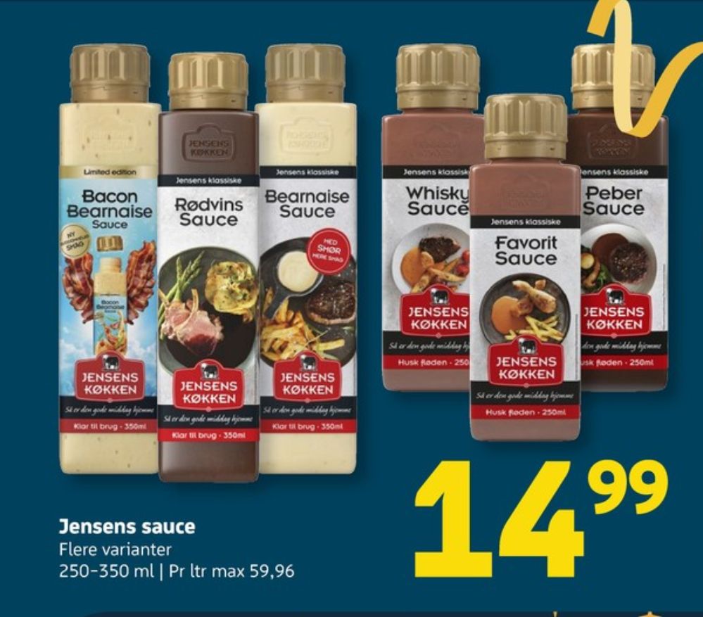 Jensens Køkken, Bacon Bearnaisesauce