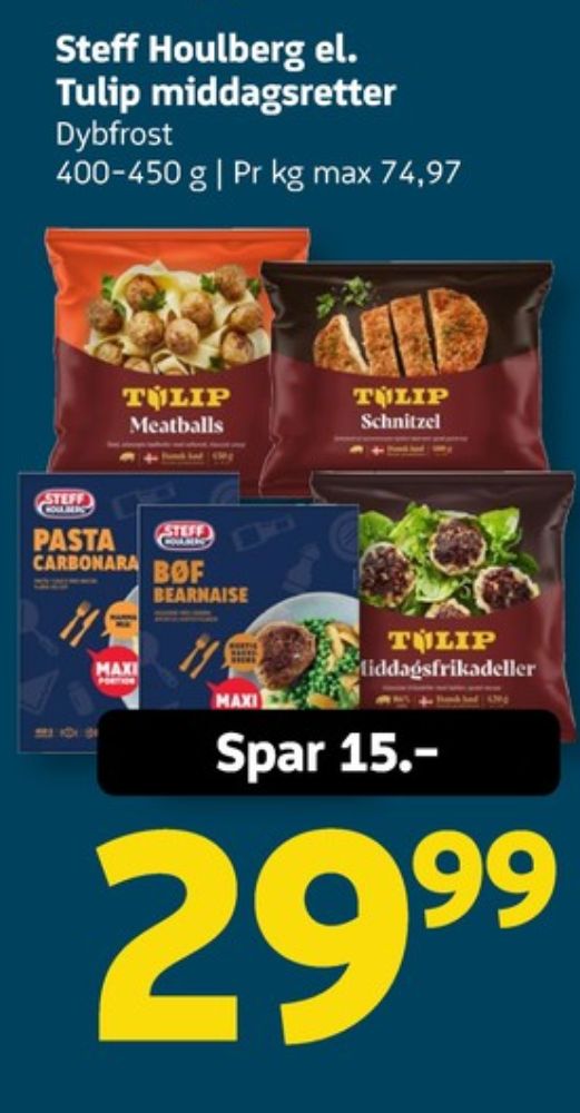 Tulip, Meatballs Spicy