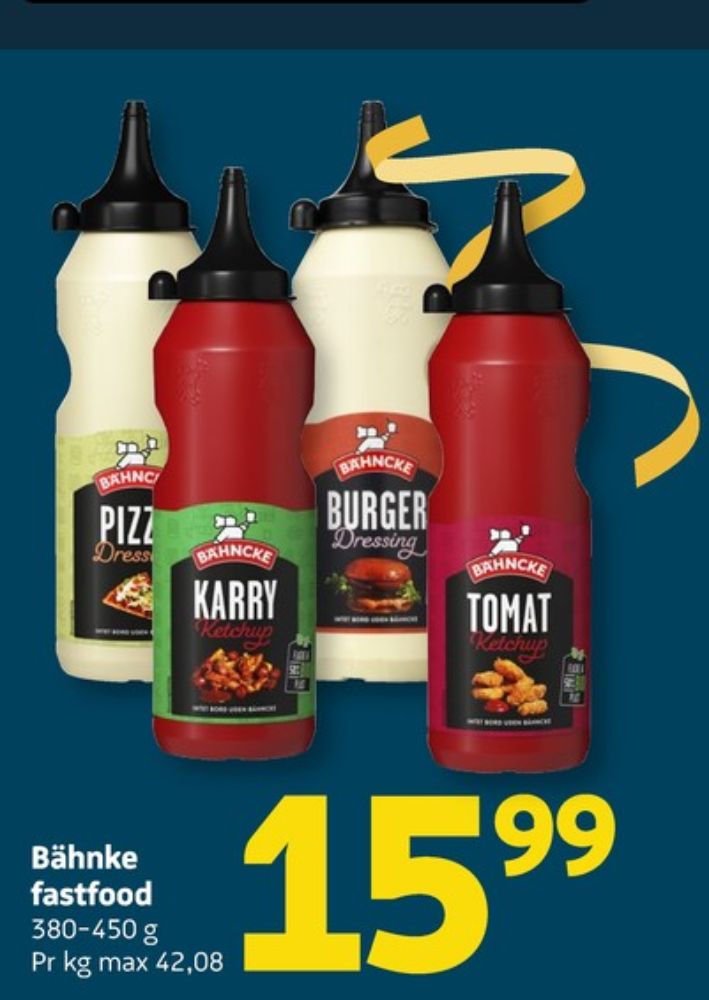 Bähncke, Pizzadressing