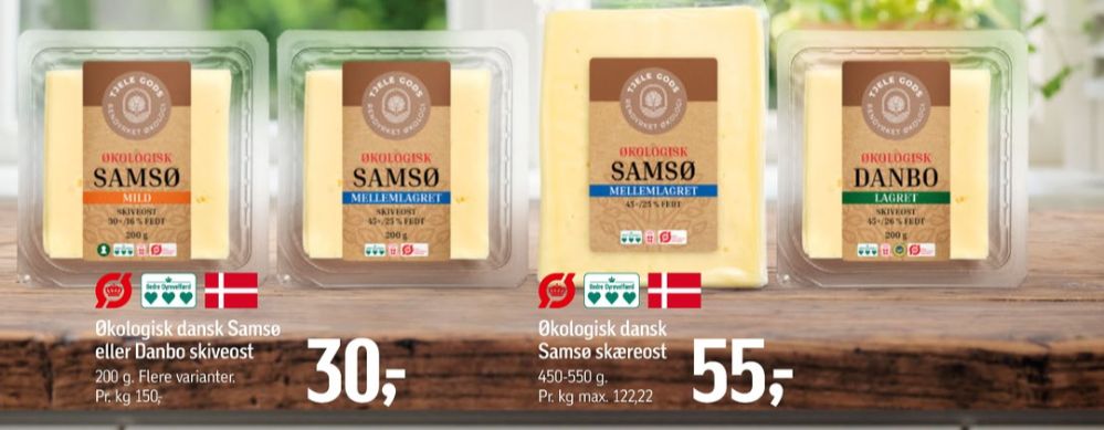 Tjele Gods, Skæreost Samsø Mellemlagret