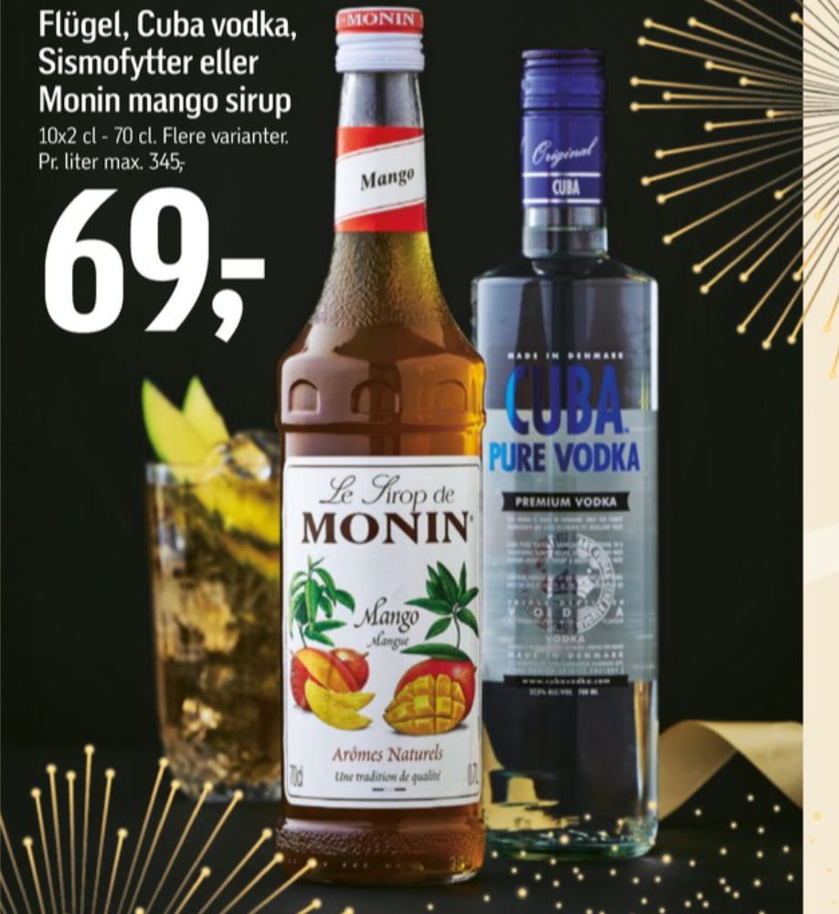 Cuba Pure Vodka, Vodka