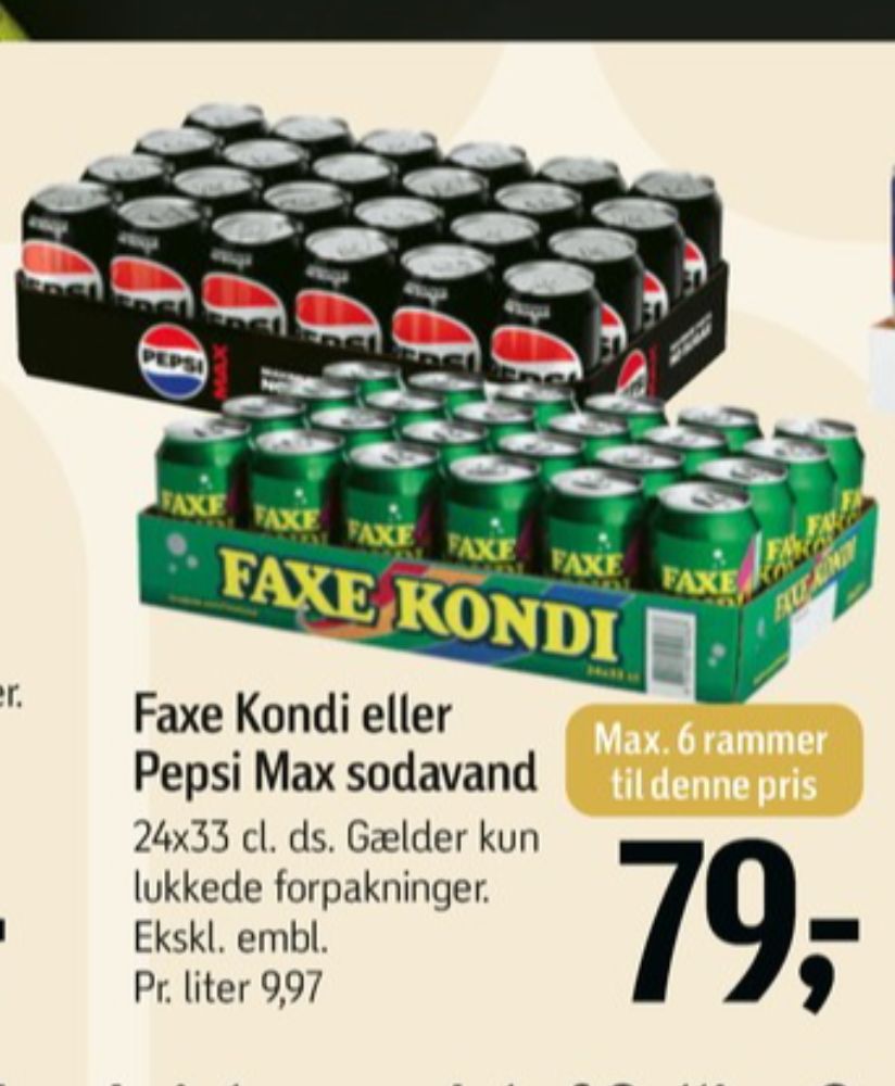 Faxe Kondi, Sportssodavand 24 pk.