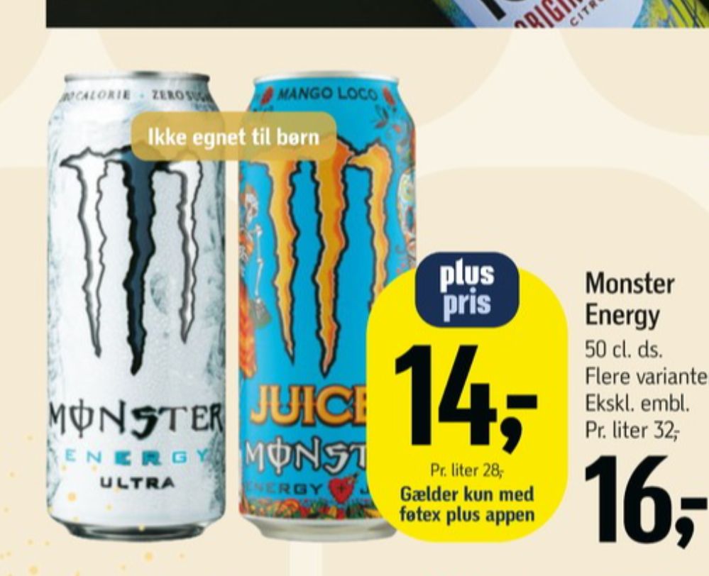 Monster Mango Loco, Energidrik
